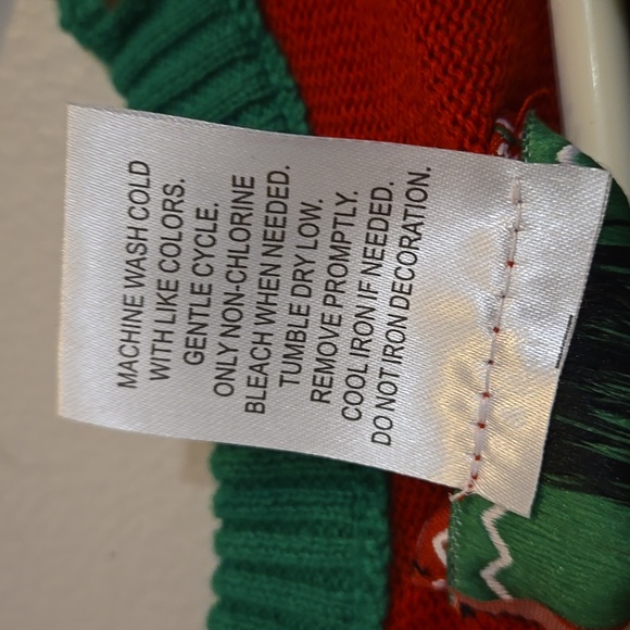 Jem Holiday Sweater Sloth Ugly Christmas Sweater Juniors Size XS - Picture 5 of 6